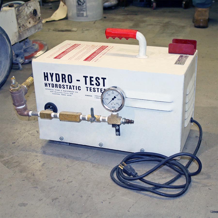 Electric Hydrostatic Tester Diamond Tool Equipment Rentals