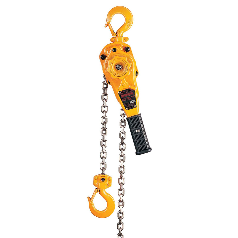 harrington-3-ton-ratchet-lever-chain-hoists-diamond-tool-equipment