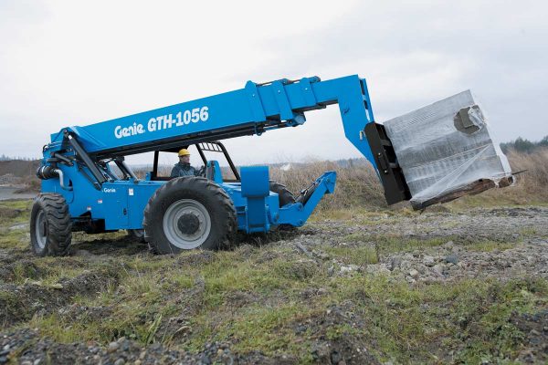 Genie GTH-1056 56-foot All Terrain Material Lift / Telehandler / Rough Terrain Forklift