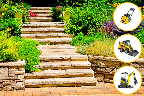 Rent Hardscaping Equipment for Your Landscaping Business